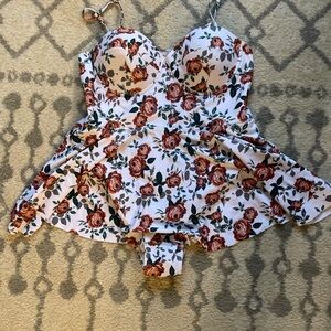 Women's Floral Print Swimsuit